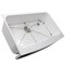 Nantucket Sinks Retrofit Glacierstone Single Bowl EZApron Kitchen Sink NS-GSEZA32S - alternate 7